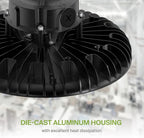 ASD LED High Bay UFO Light Fixture, Commercial Shop Lighting | Dimmable - Image 7