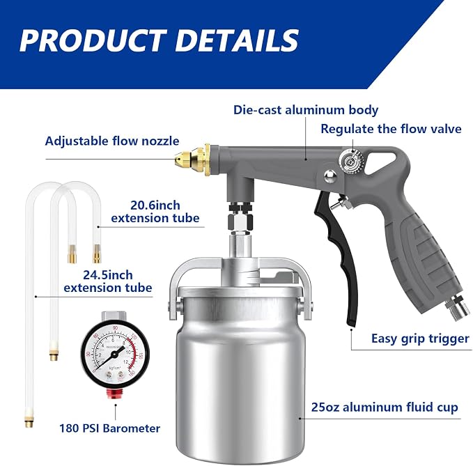 Undercoating Spray Gun Kit, Undercoating Gun - Image 6