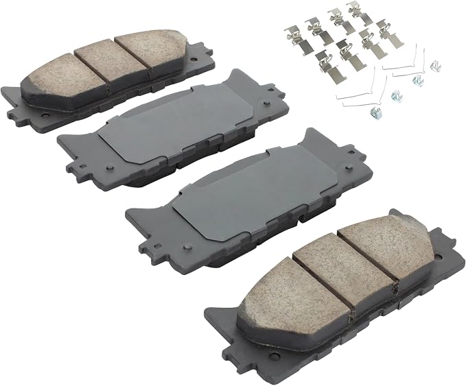 Premium Ceramic Front Brake Pads Compatible - Image 2