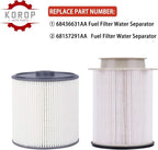 6.7 Cummins Fuel Filter Water Separator Set Fits - Image 4