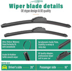 26" 16" 10" Windshield Wiper Blades Replacement - Image 3