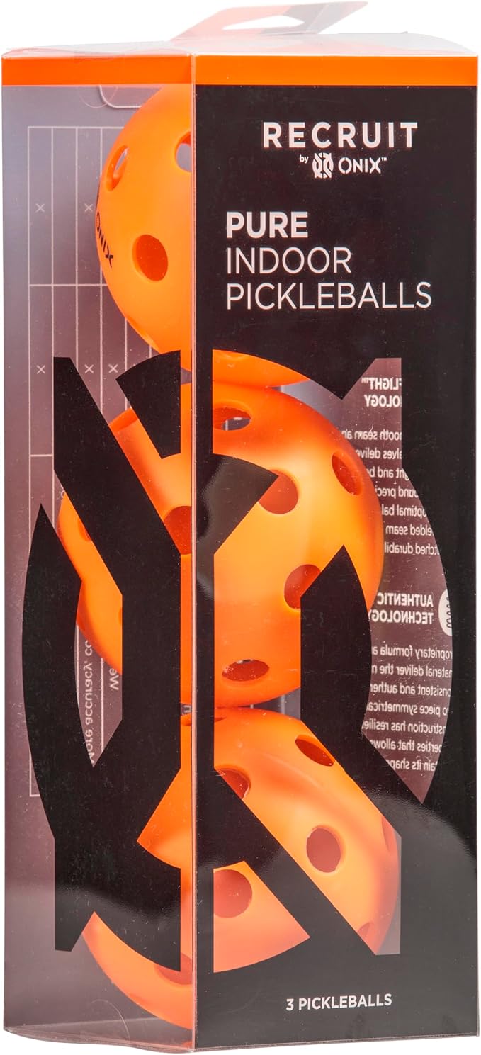 Onix Recruit Indoor Ready to Play Superior Welding Design Pickleball Ball - Image 8