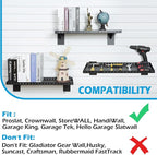 Slatwall Shelves 24x10 Inch, Slatwall Accessories - Image 3