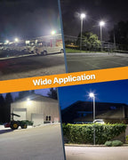 Parking Lot Light 200W 30, 000LM Slip Fitter 200 Watt Led Street Pole Light - Image 7