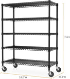 Garage Shelving 5 Tier Industrial Metal Shelving Units - Image 3