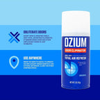 OZIUM® Air Freshener Odor Eliminator, 2oz Single Shot Total Air Refresh & Car - Image 3