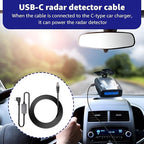 USB-C to RJ11 Plug Cable, Radar Detector Cable - Image 2