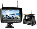 7" Magnetic Solar Wireless Backup Camera, HD 1080P 7" DVR Monitor, RV Camera by WOOCARTY