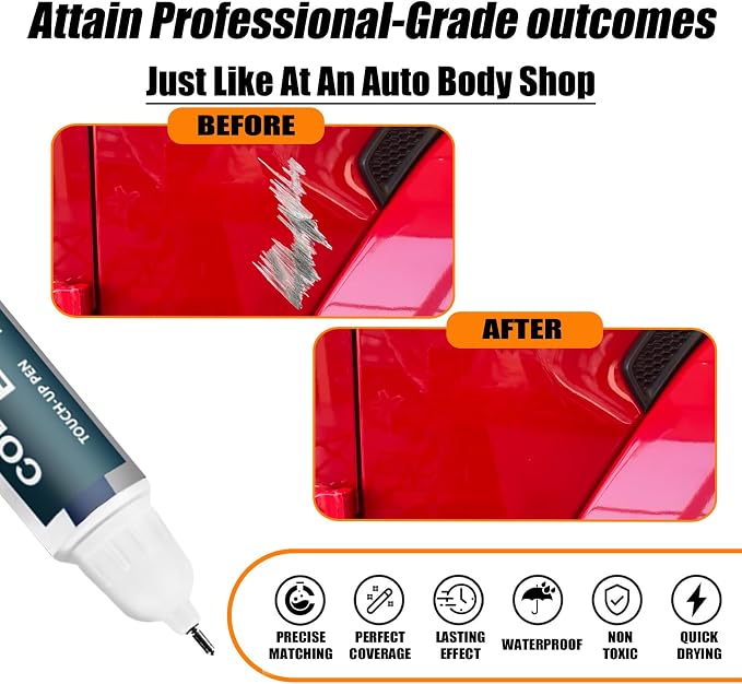 PR4/TR4 Flame Red Touch Up Paint - Image 2