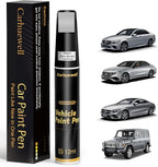 Brilliant Silver Metallic Touch Up Paint Compatible by Carhuewell