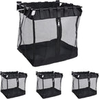 4Pcs Large Slatwall Baskets Mesh Slatwall Baskets by zjdbset