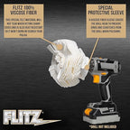 Flitz Buff Ball w/ 1.76oz Metal Polish Paste - 5in Drill Buffer Polisher - Image 6