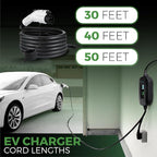 PRIMECOM Level 2 EV Charger 220/240V, 30ft & 50ft, Portable EVSE Electric - Image 3