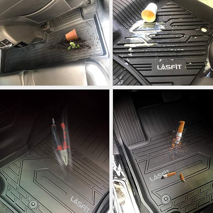 LASFIT Floor Mats Fit for Volkswagen ID.4 2025 2024 2023 2022 2021, Custom Fit - Image 9
