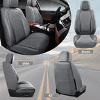 2 Packs Car Seat Covers Leather Car Seat Covers Universal Seat Covers - Image 8