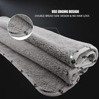 SPTA Car Microfiber Towels Woolly Mammoth Large, Super Absorbent and Soft - Image 2