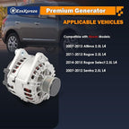 Ezexpreze Alternator fit for Nissan Altima 2007-2012 L4 2.5L, for Sentra - Image 2
