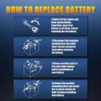 GROUP24 12V 60AH Car Battery High-Performance Lithium Start-Stop Battery - Image 4