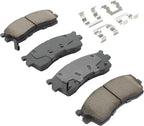 Premium Semi-Metallic Front Brake Pads Compatible - Image 2