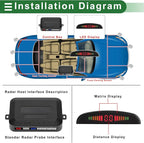 Motoforti Universal Car Auto Vehicle Reverse Backup Radar System Reverse - Image 3