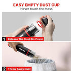 Shop-Vac Car Vacuum Cordless, 14000Pa 2-in-1 Blow/Suction Portable Air Duster - Image 2