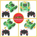 Remote Control Car, RC Cars, RC Stunt Car Toys New Upgraded Strip Light & - Image 4