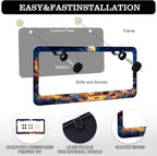 Moon License Plate Frames - Image 3