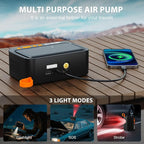 NEXPOW Tire Inflator Portable Air Compressor, 150 PSI Cordless Air Pump - Image 7