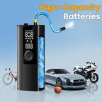 Tire Inflator Portable Air Compressor, Cordless Air Pump - Image 4