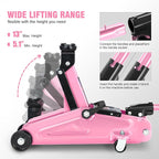 DNA MOTORING Low Profile Hydraulic Trolley Service/Floor Jack, 2 Ton Capacity - Image 3