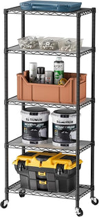 SINGAYE 5 Garage Heavy Duty Shelving Unit Kitchen Pantry Close Home Organizers by SINGAYE