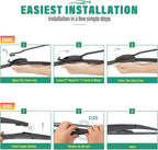 24" 22" 12" Windshield Wiper Blades Replacement - Image 8