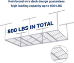 FLEXIMOUNTS Pro 4x8 Overhead Garage Storage Rack, Adjustable Storage - Image 3