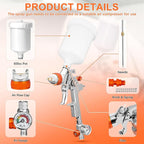 REFINE Spray Gun Kit, Auto Paint Gun - Image 8