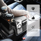 JEYODA Upgraded Car Armrest Cover, Premium Leather Car Armrest Cover Cushion - Image 4