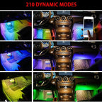 Upgrade Smart USB Dream Color Interior Car LED Strip Light - Image 3