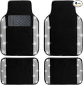 NBTEPEM Bling Car Floor Mats Full Set, Universal Fit Most Cars by NBTEPEM