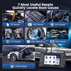 MUCAR CS6 OBD2 Scanner Diagnostic Tool, Engine Transmission BCM Car Scanner - Image 3