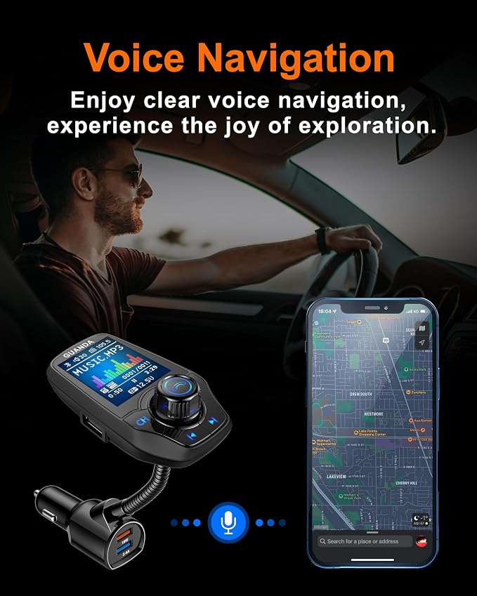 Upgraded Bluetooth FM Transmitter - Image 6