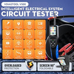 VDIAGTOOL V500 Automotive Power Circuit Probe Tester Kit, 9-30V Car Electric - Image 2