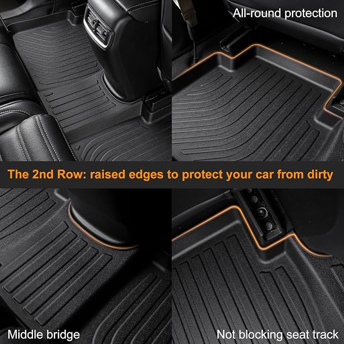 Binmotor-All Weather Floor Mats & Cargo Liner Set - Image 5