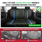 for Jeep Wrangler Seat Covers 4Door JK 2013 2014 2015 2016 2017, Custom Car - Image 2