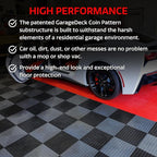 Big Floors GarageDeck Coin Pattern, Durable Copolymer Interlocking Modular - Image 4