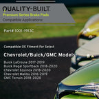 Premium Ceramic Front Brake Pads Compatible - Image 3