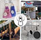 MIKEDE Strong Magnetic Hooks, Heavy Duty 110LBS+ Swivel Neodymium Magnets - Image 7