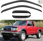 Window Visors Rain Guards Shield by YQAUTEC