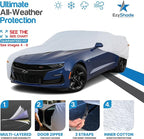 EzyShade 10-Layer Waterproof Sports Car Cover. See Vehicle Size-Chart - Image 2