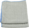 Unger 12” x 12” Microfiber Glass and Mirror Cloths, 2 Pack, Wet and Dry by Unger
