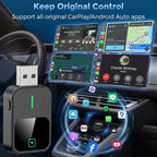 2-in-1 Wireless CarPlay & Android Auto Adapter - Image 6