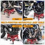 Nilight Motorcycle Lift Table Jack 300 LBS Heavy Duty Hydraulic Motorcycle - Image 8